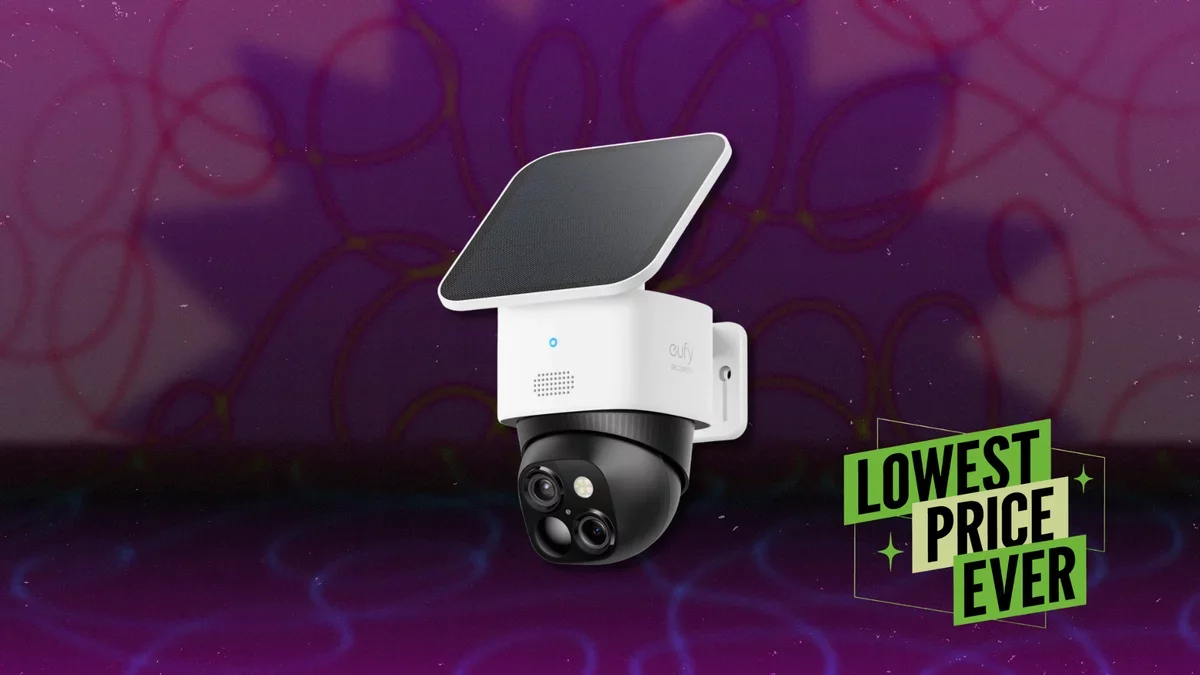 Eufy SoloCam S340 Security Camera Now Available at 40% Discount