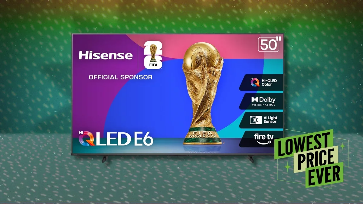 Massive Savings on Hisense QLED TVs: 50-Inch Model Now Just $236.97