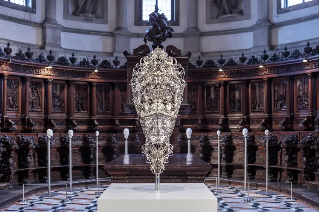 Barry X Ball's Captivating Sculptures Enrich Venice's Grand Basilica of San Giorgio Maggiore