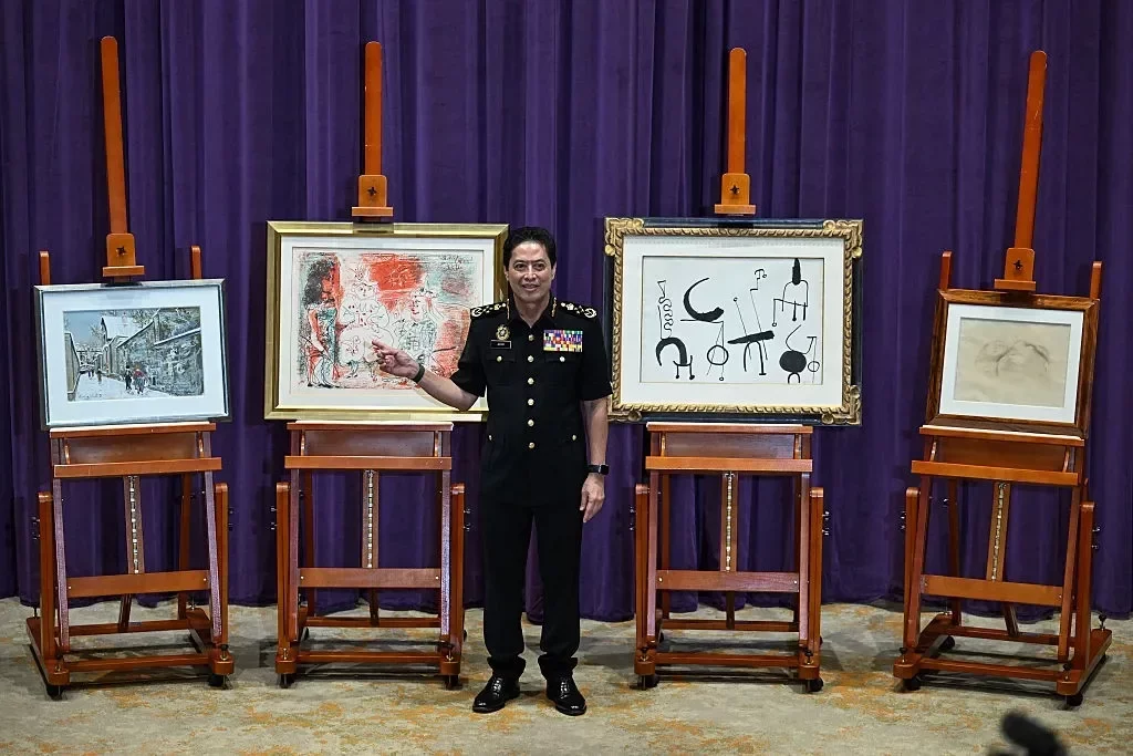 Malaysia Unveils Recovered Artworks from 1MDB Scandal, Featuring Picasso and Miró