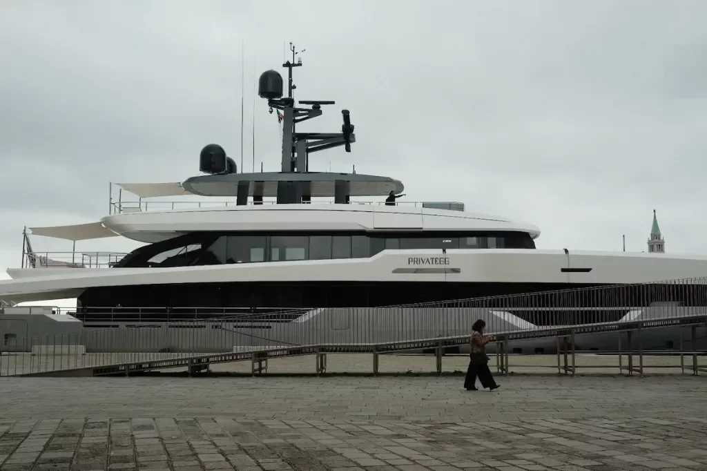 Exploring the Luxurious Megayachts at the Venice Biennale