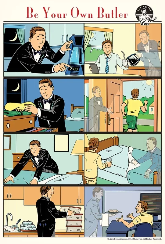 Be Your Own Butler: Cultivating Discipline for Future Success
