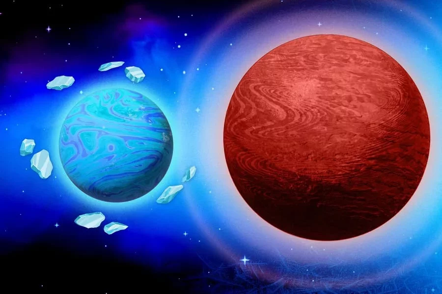 Mini Neptune's Atmosphere Offers Insights into Planetary Formation Near Hot Jupiter