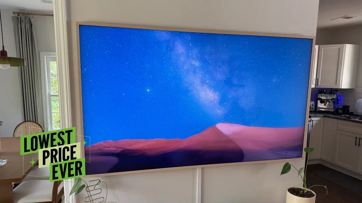 Massive 85-Inch Hisense CanvasTV Now Available at 40% Discount