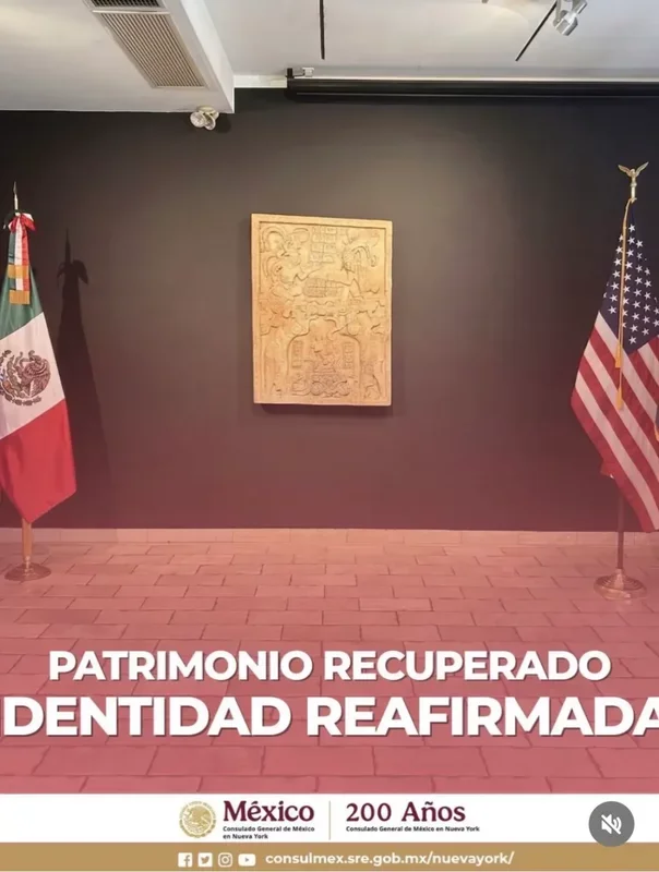 1,200-Year-Old Lintel Mistakenly Repatriated to Mexico Instead of Guatemala