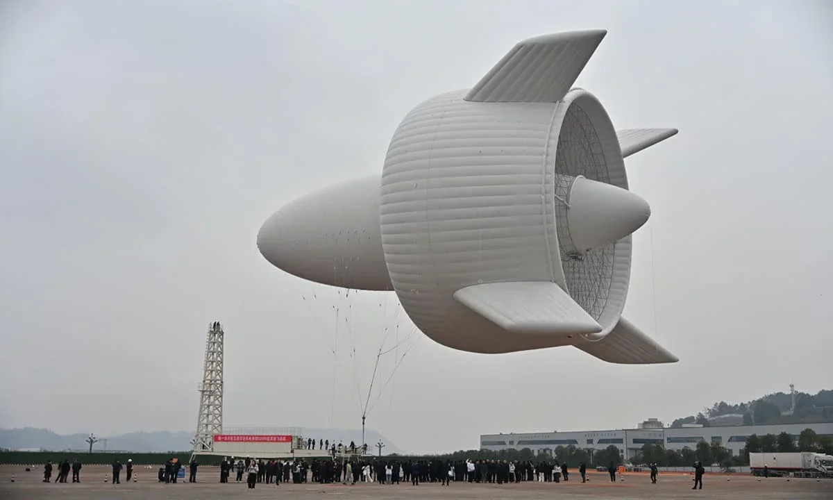 China Unveils Revolutionary Floating Wind Turbine Soaring 6,000 Feet Above Ground
