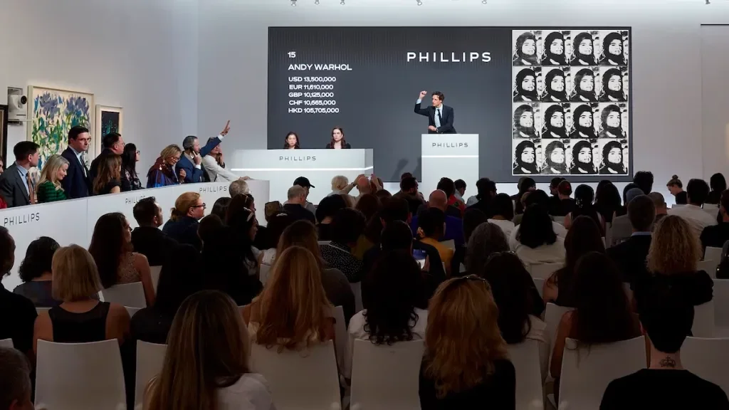 Phillips Modern & Contemporary Auction Achieves $115.2 Million, Highlighting Women's Artistic Contributions