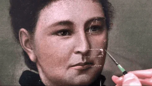 Reviving Art: Baumgartner Restoration Breathes New Life into a Forgotten Portrait