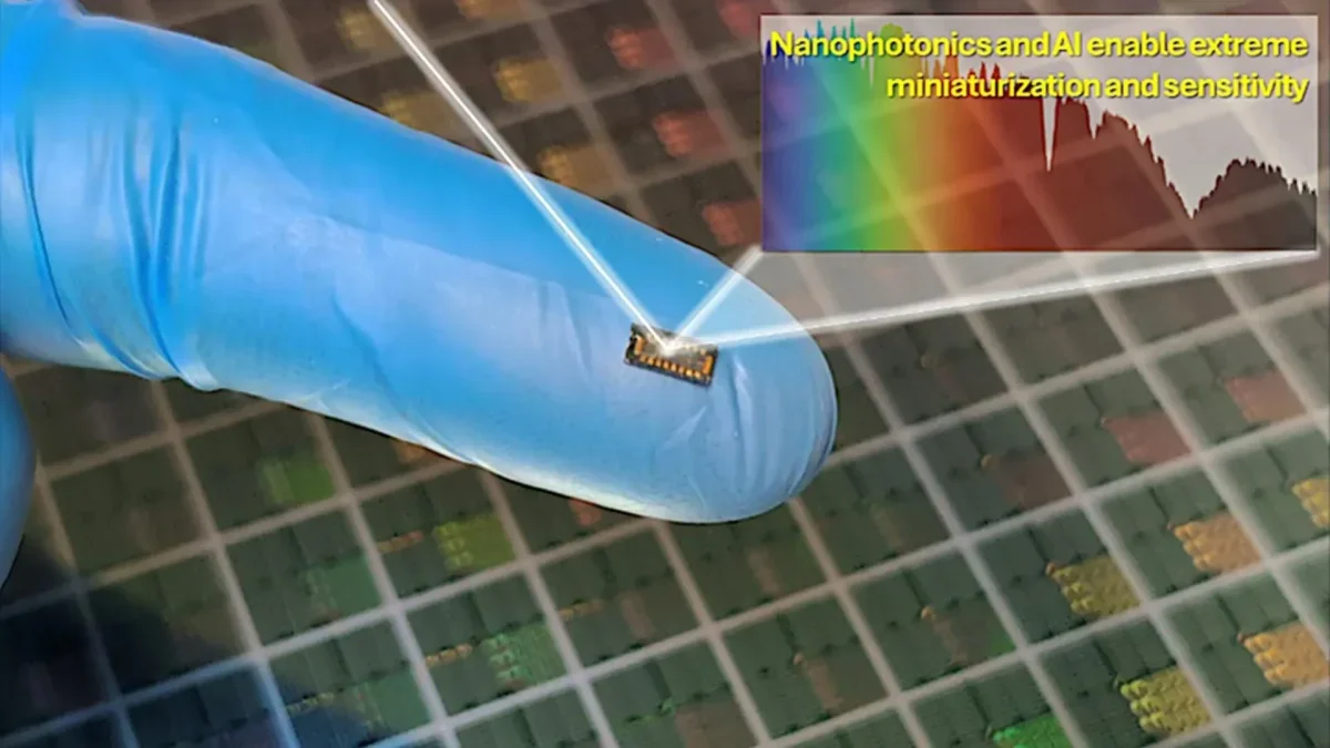 Revolutionary AI Spectrometer Chip Miniaturizes Lab Technology