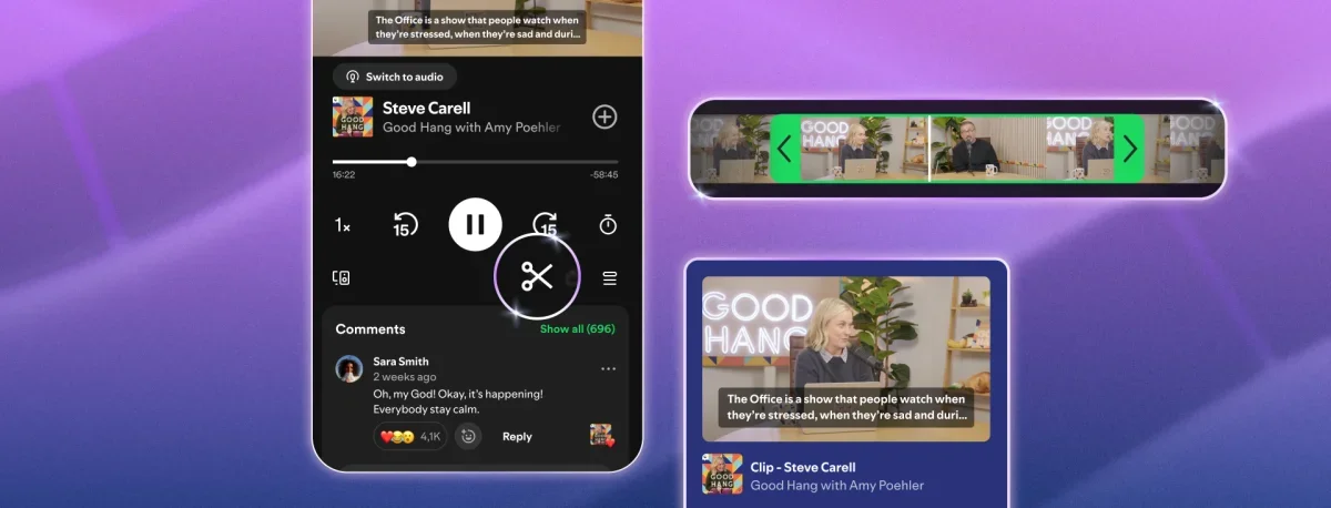 Spotify Introduces Podcast Clipping Feature for Easy Sharing