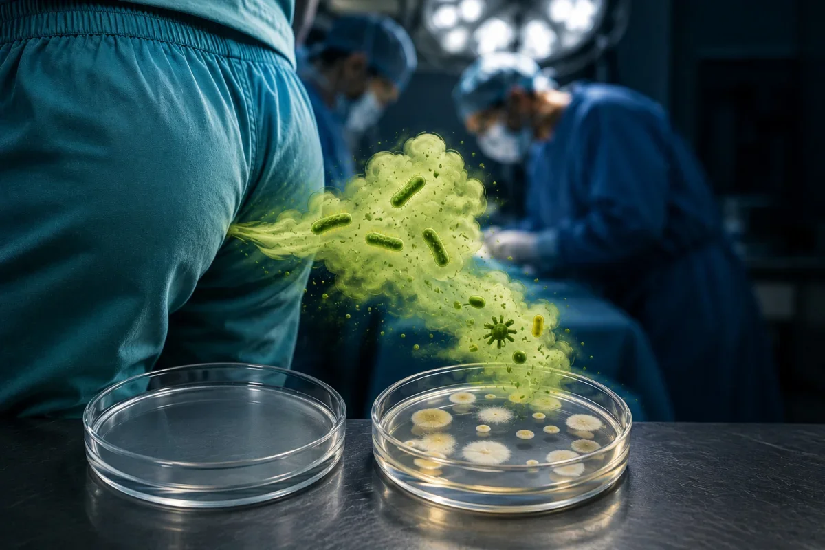 Can Flatulence Spread Bacteria? A Unique Scientific Inquiry
