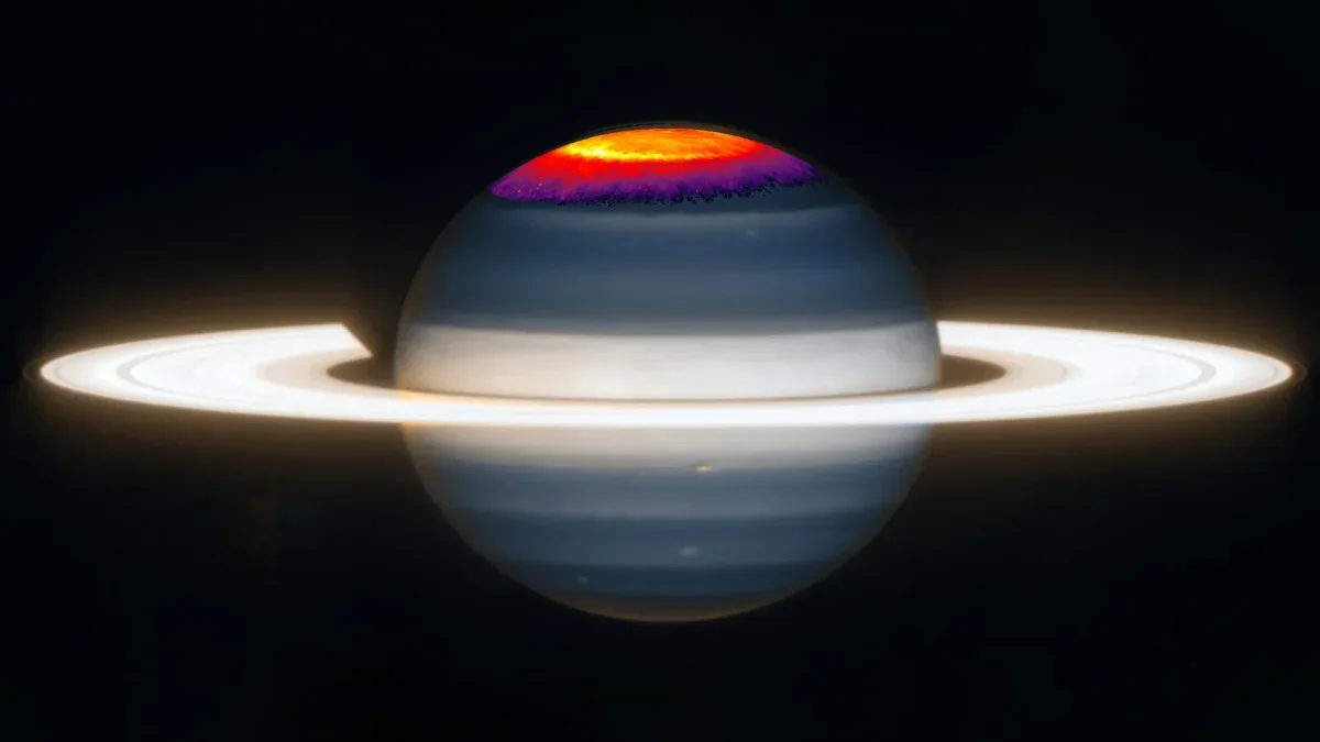 Astronomers Unravel Saturn's Spin Enigma with James Webb Space Telescope