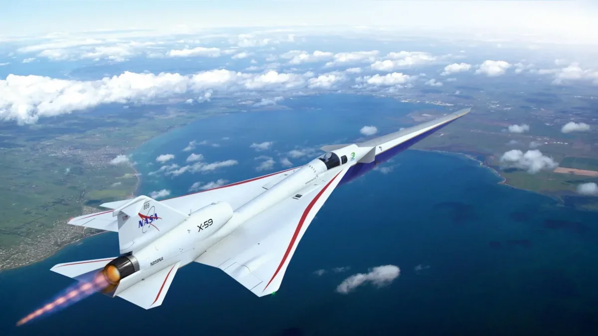 NASA's X-59 Set to Make Historic Supersonic Flight