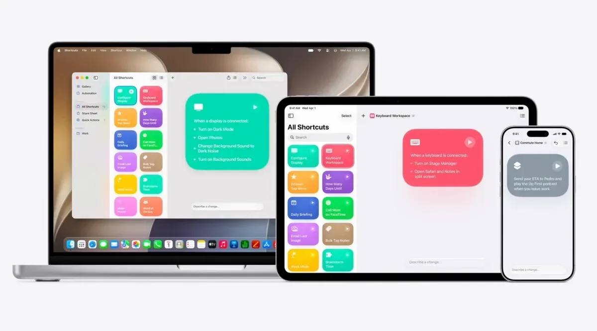 Apple Introduces AI-Powered Workflows in Shortcuts App