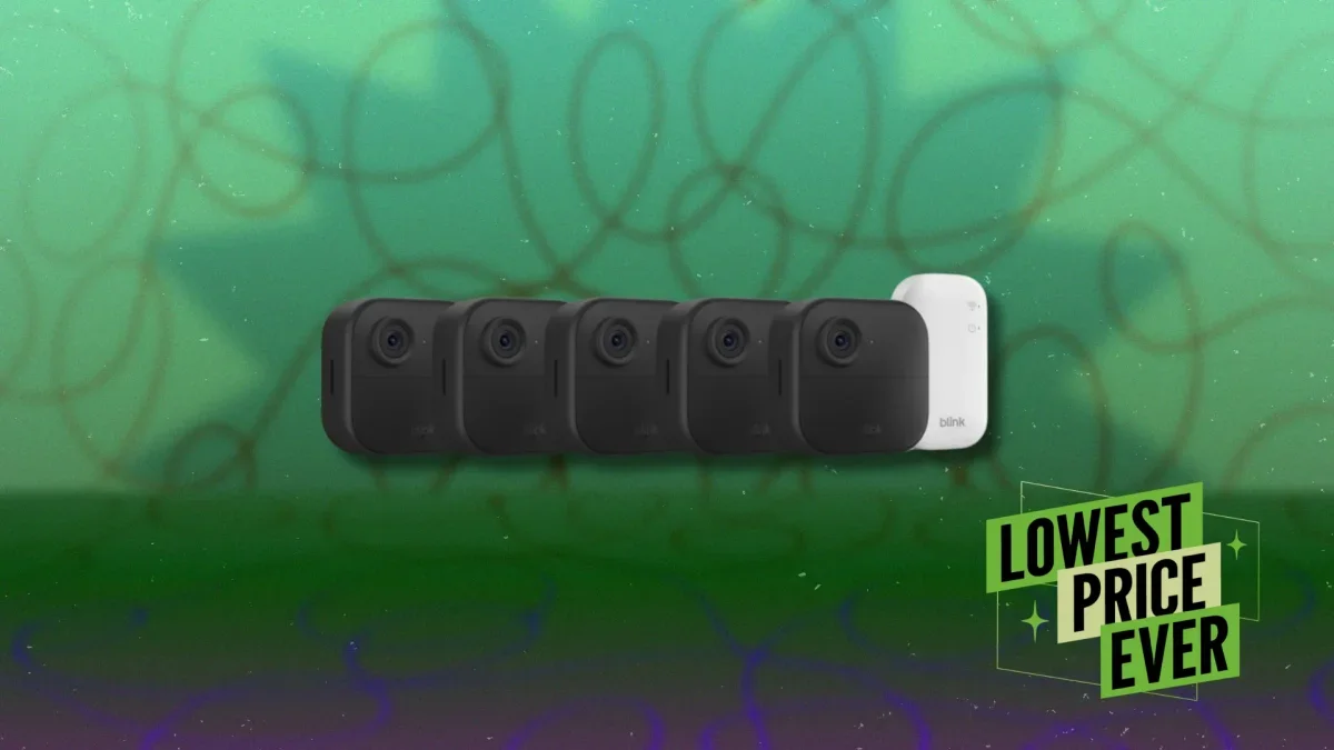 Blink Outdoor 4 Five-Camera Bundle Reaches Its Lowest Price Yet