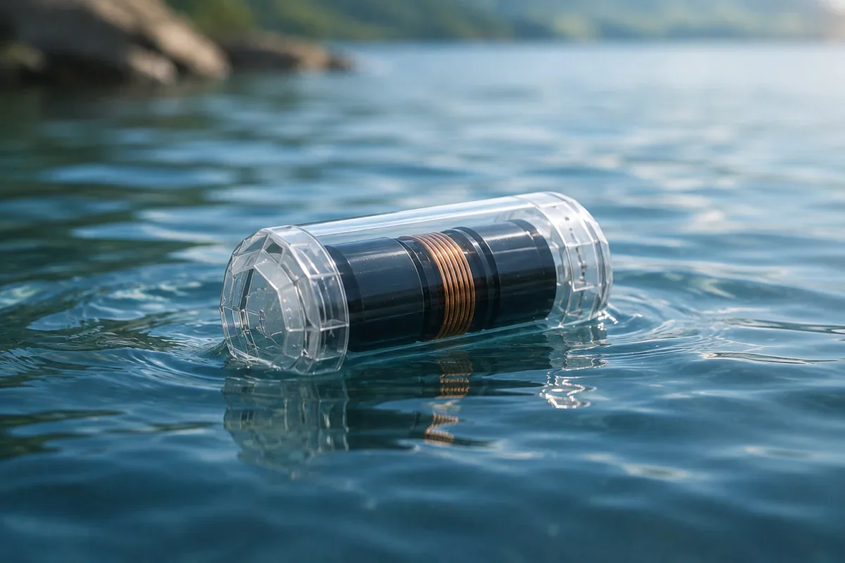 Korean Researchers Unveil a Shake-Powered Capsule for Safer Drinking Water