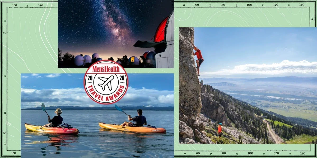 2026 Men's Health Travel Awards Spotlight Active, Wellness-Driven Escapes