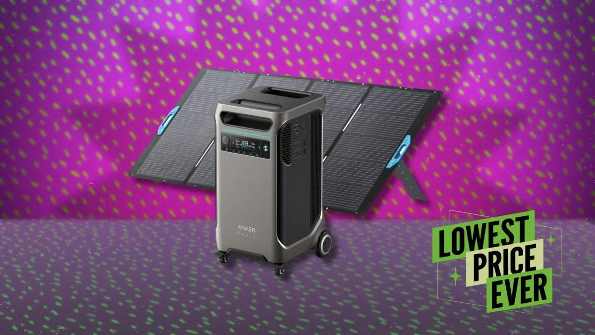 Anker Solix F3800 Bundle Drops to a New Low With Solar Panel Included