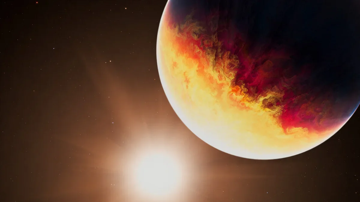 James Webb Spots a Rare Hot Jupiter Heating Up in Real Time