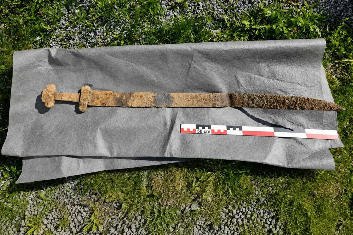 Norwegian First Grader Finds Rare Viking-Era Sword in a Field