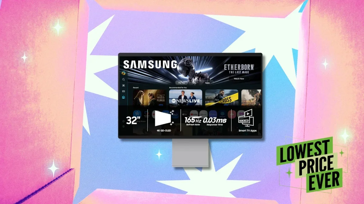 Samsung's OLED Smart Monitor M9 Drops to Its Lowest Price for Prime Day