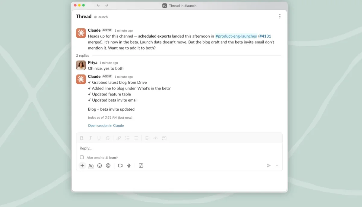 Anthropic brings persistent Claude support to Slack with Claude Tag