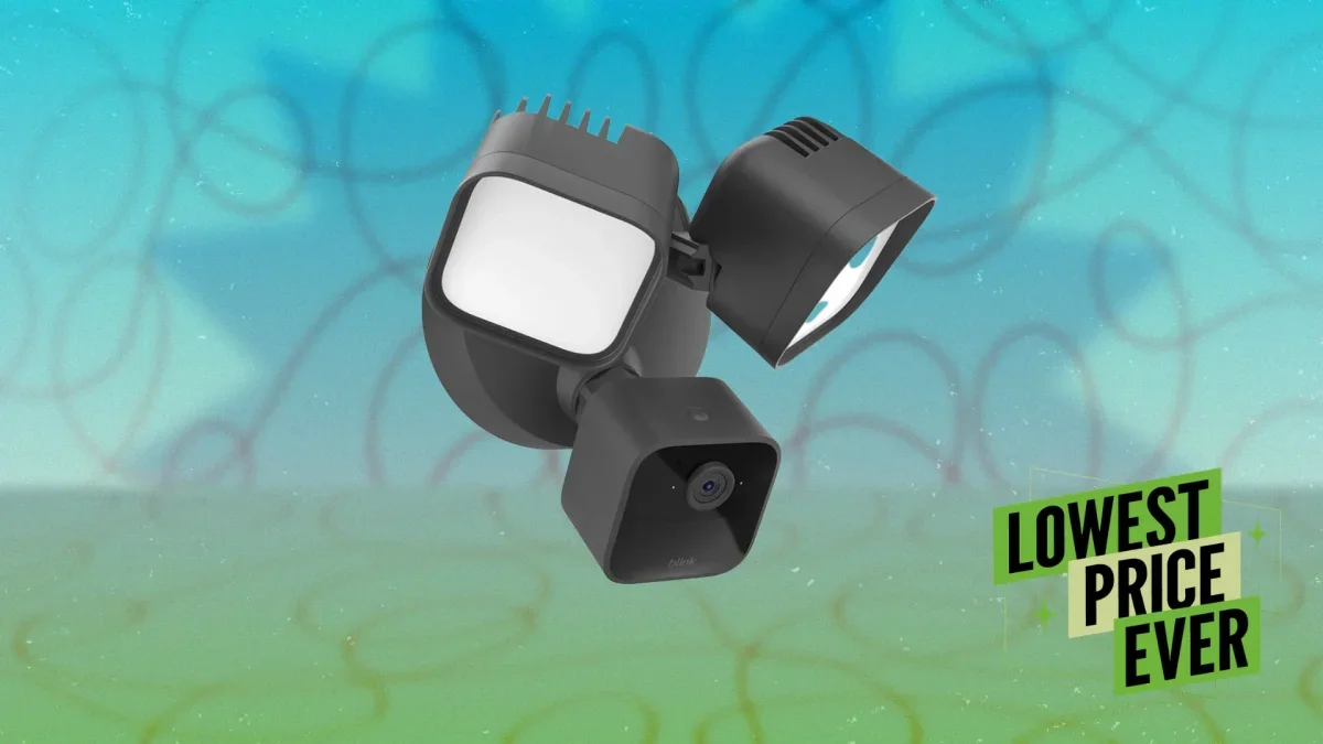 Blink Wired Floodlight Camera Hits Record Low for Prime Day