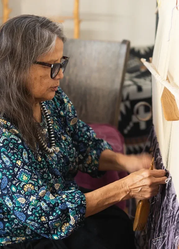 Marilou Schultz Bridges Diné Weaving and Digital Design