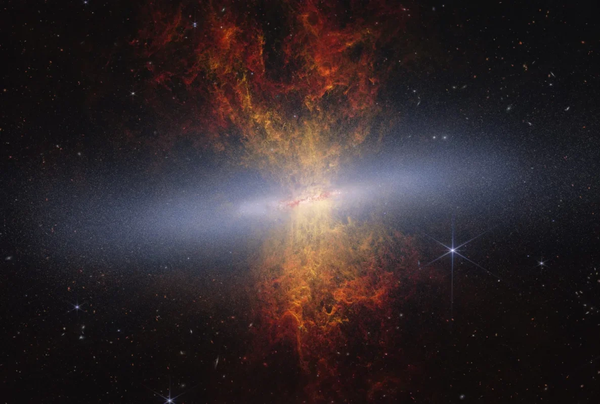 NASA's Webb Reveals 16.5 Million Stars in the Cigar Galaxy