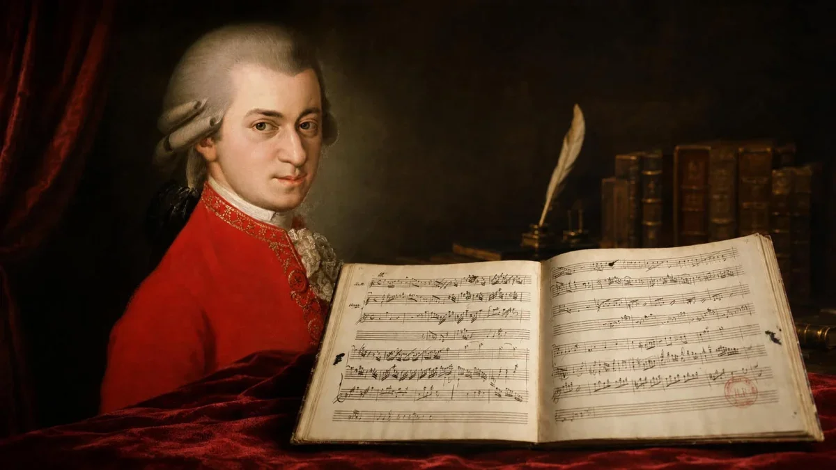 22-Year-Old Mozart Notebook Reveals New Music and His Teaching Style