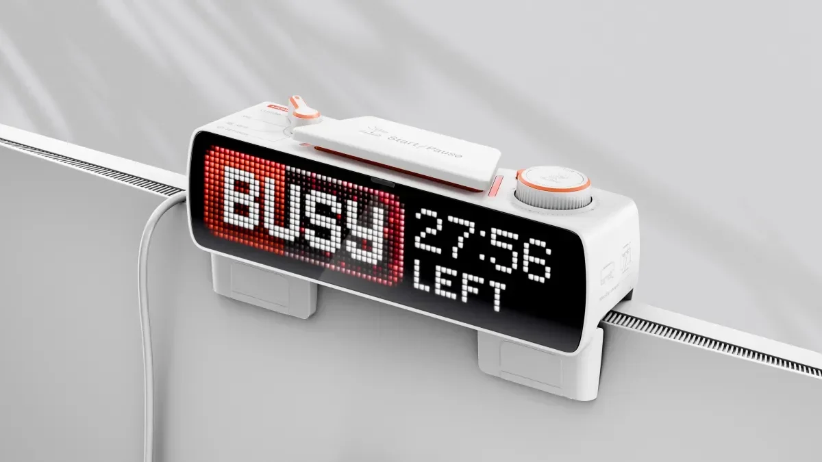 Flipper Devices Unveils Busy Bar, a Customizable Productivity Display