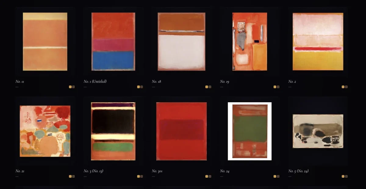 Rothko's Colors Turn Weather Data Into an Artful Digital Experience