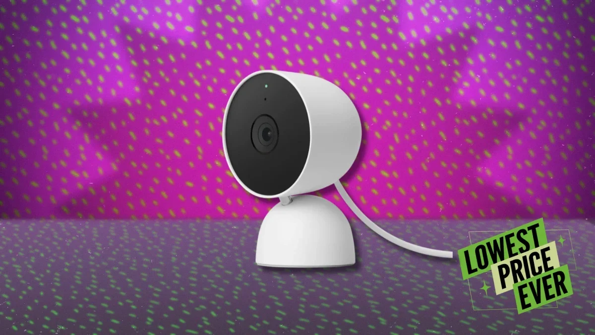 Google Nest Cam Indoor Model Drops to Lowest Price Yet