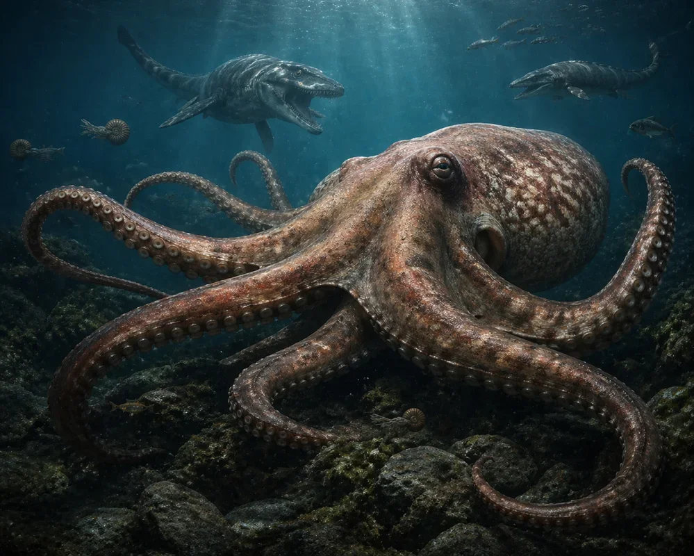 Cretaceous Octopuses May Have Been Giant, Intelligent Predators