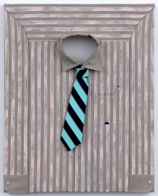 Amelia Cross Turns Tailoring Into Illusion in Her "Sewn Paintings"