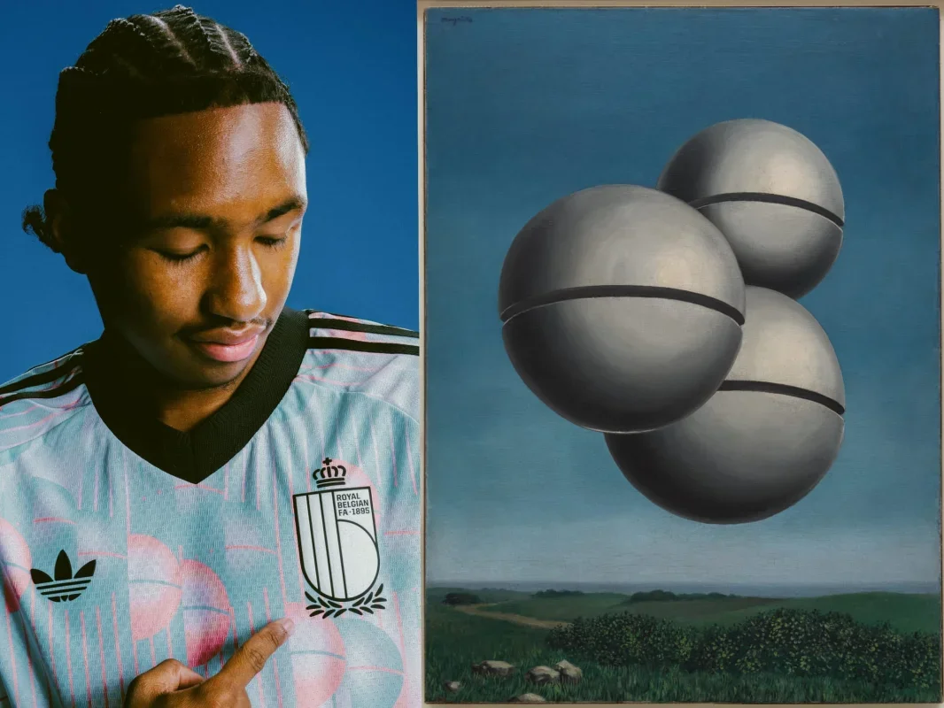 Belgium's World Cup Jersey Turns Magritte's Surrealism Into Sport