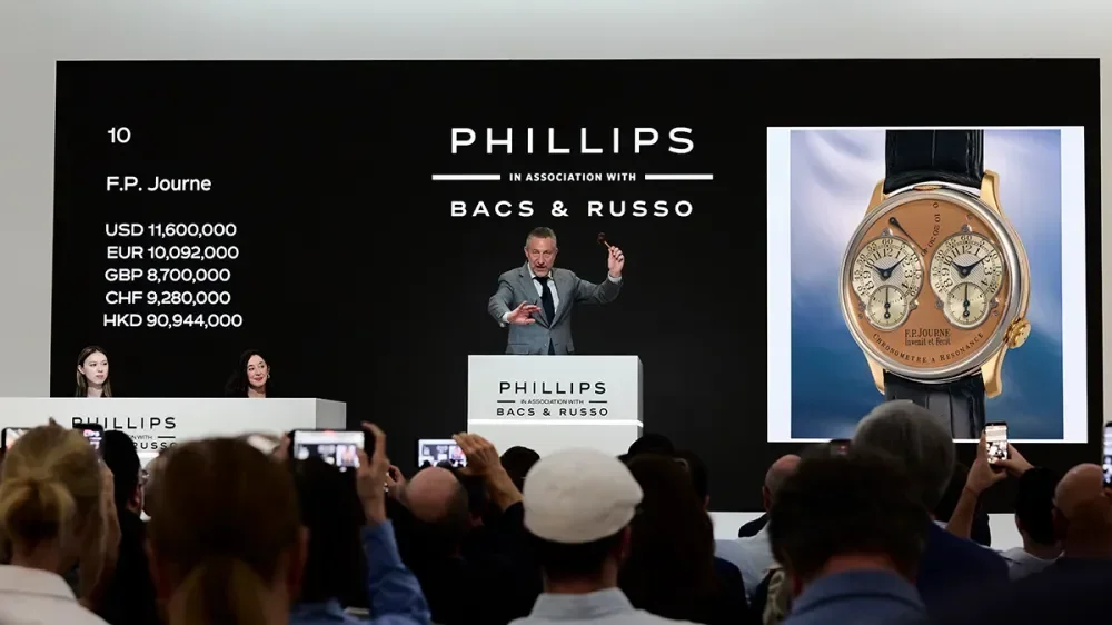 Phillips' Watch Sales Power a $507 Million Spring Season
