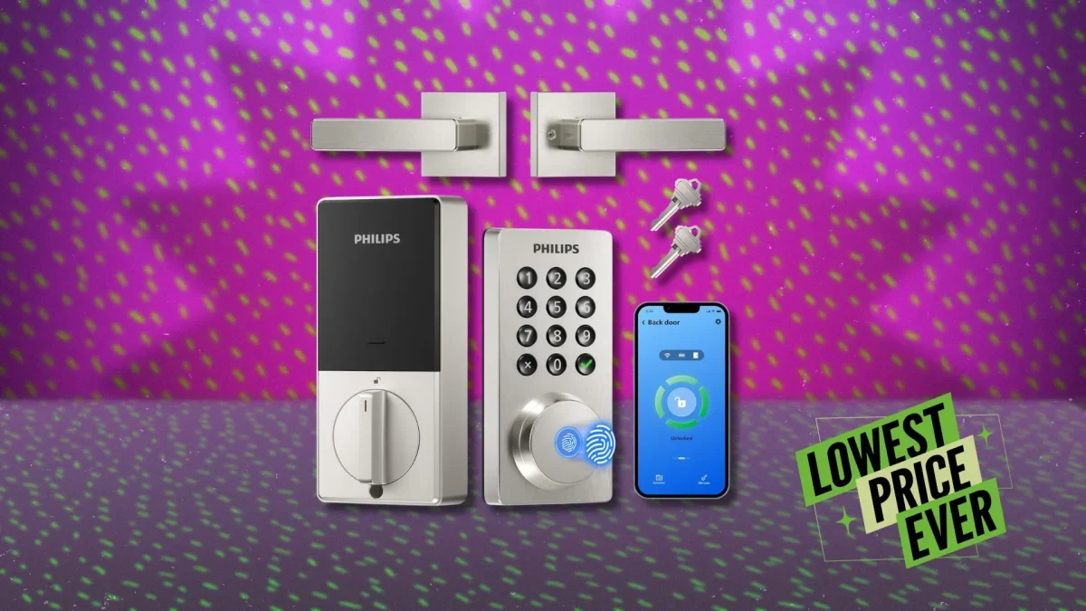Philips Smart Door Lock Bundle Drops to Its Lowest Price Yet