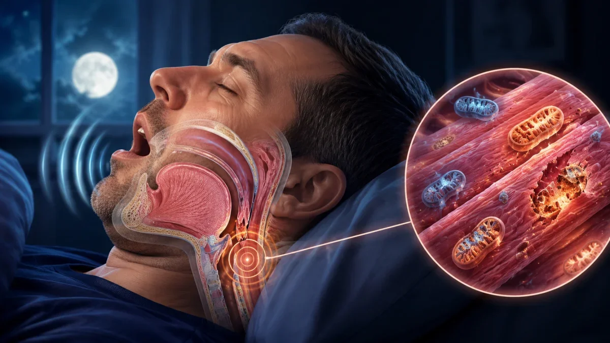 Snoring May Help Drive Sleep Apnea, Study Suggests