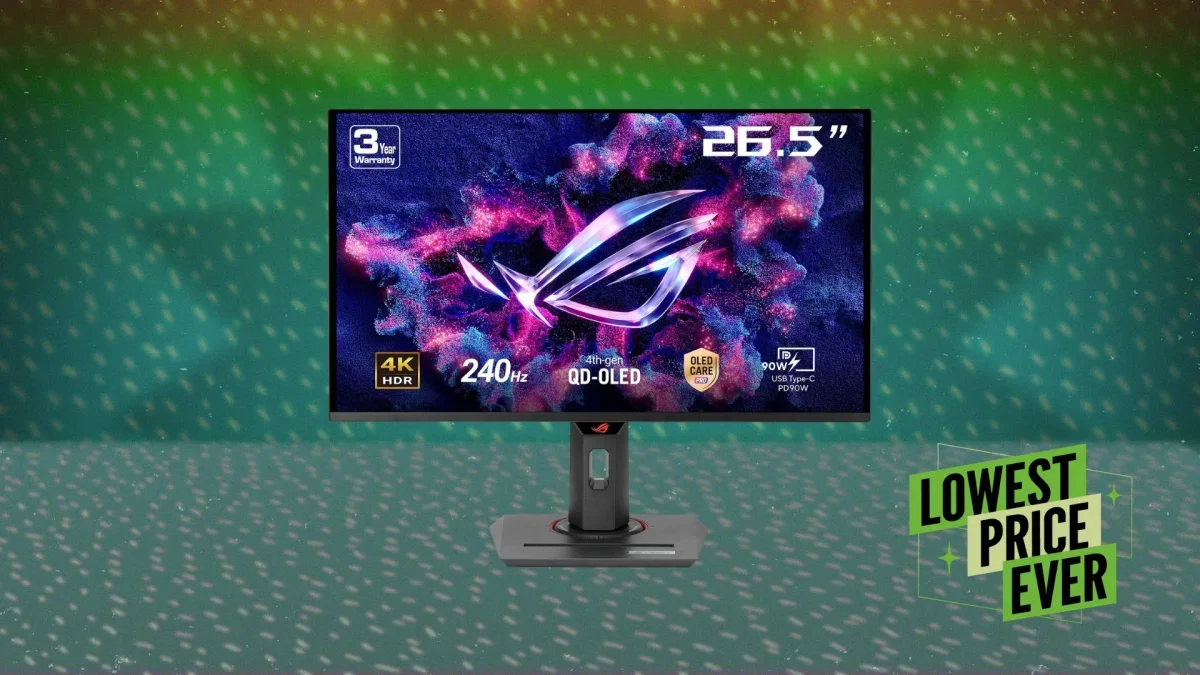 Asus ROG Strix XG27UCDMG Hits Its Lowest Price Yet