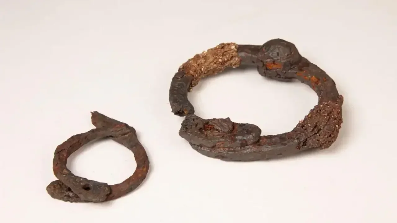 Archaeologists Uncover Rare Iron Age Shackles at Celtic Trade Hub in France