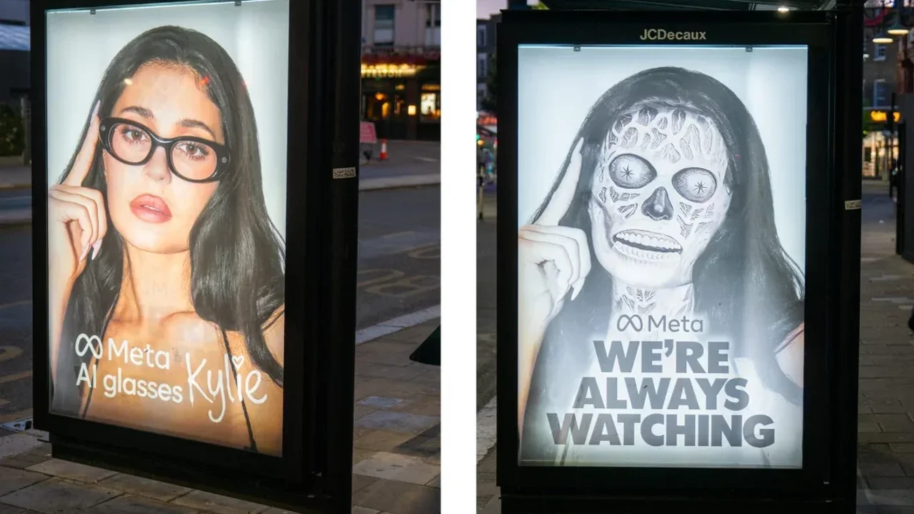 London Bus Campaign Turns Meta's Smart Glasses Into a Public Privacy Debate