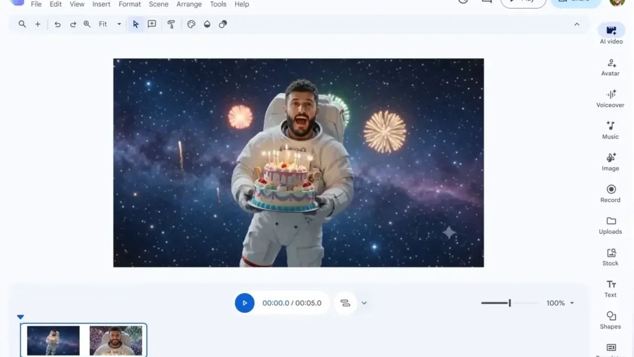 Google Vids adds personal AI avatars and smarter video editing