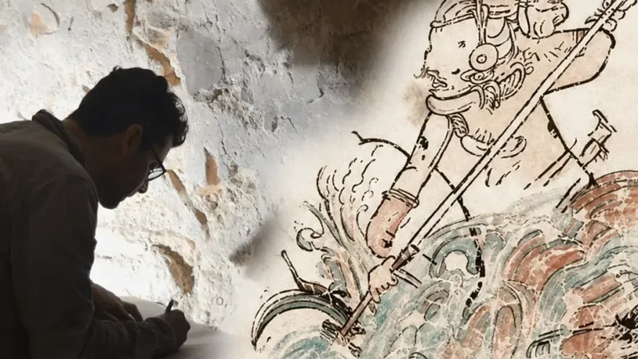 Calakmul Mural May Depict the Maya Hero Juun Ajaw
