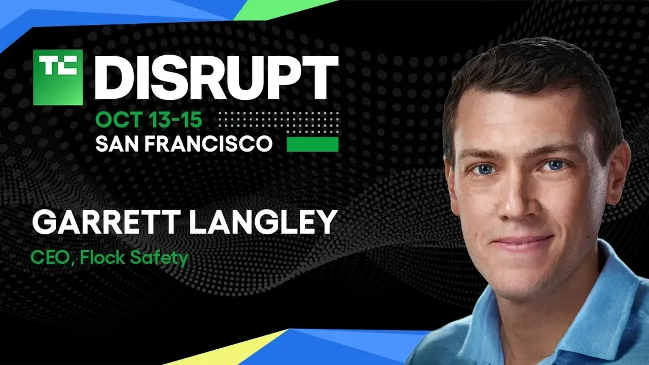 Garrett Langley to Explore AI and Public Safety at TechCrunch Disrupt 2026