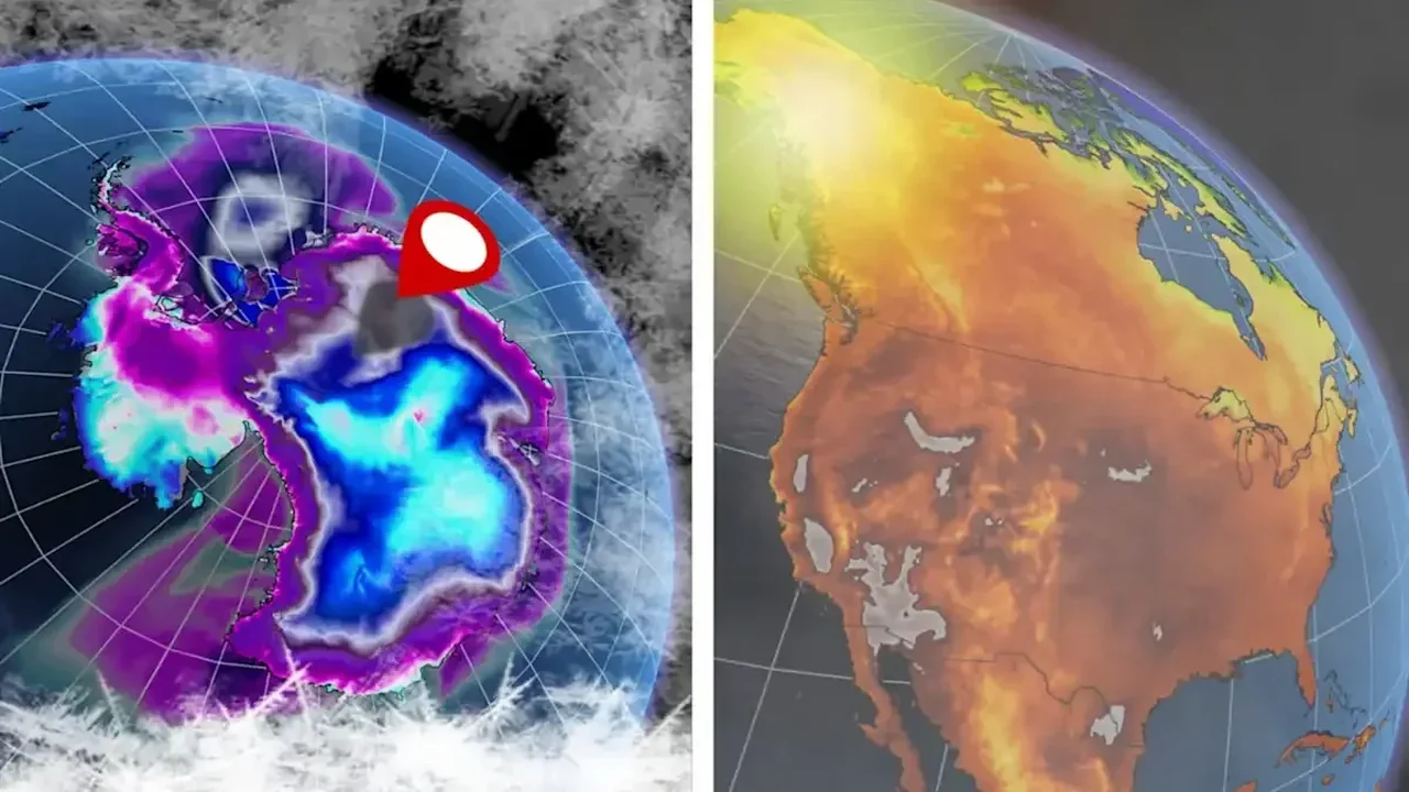 Earth Recorded a 136.8-Degree Celsius Temperature Gap Between Antarctica and Iran
