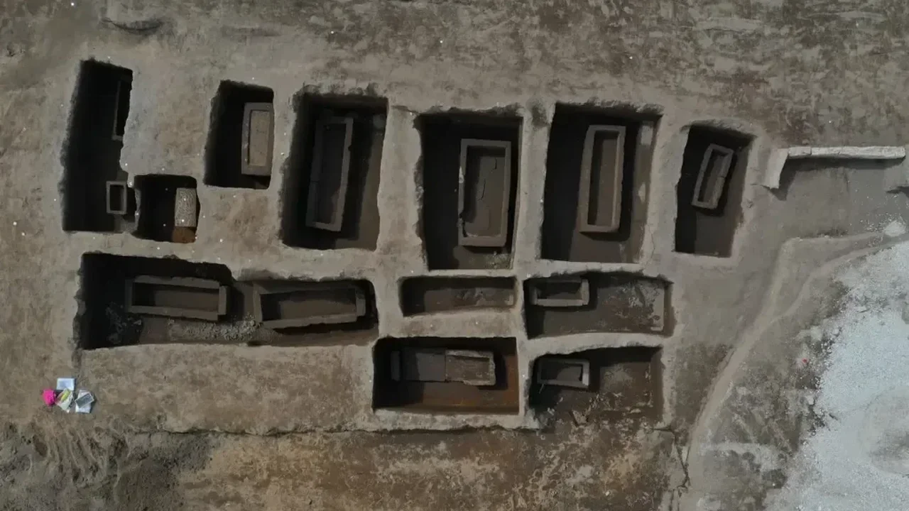 2,500-Year-Old Necropolis Unearthed Beneath Pasta Factory in Southern Italy