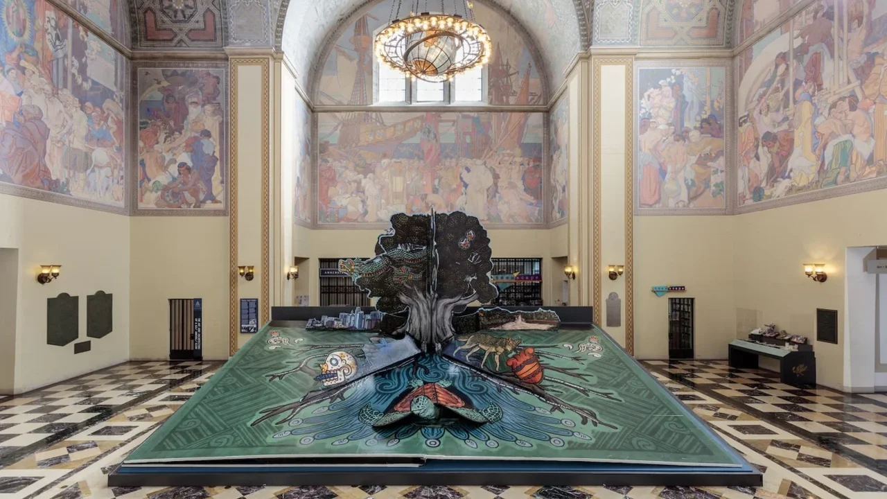 Los Angeles Public Library Celebrates Its Centennial with a Record-Breaking Pop-Up Book
