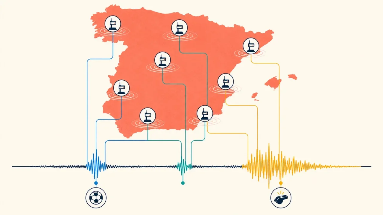 Spain's World Cup Win Created a Nationwide Seismic Signature