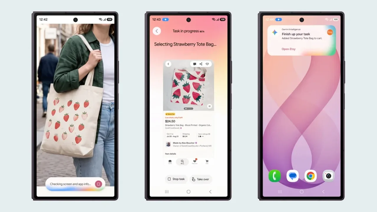 Samsung Foldables to Debut New Android and Gemini Features First